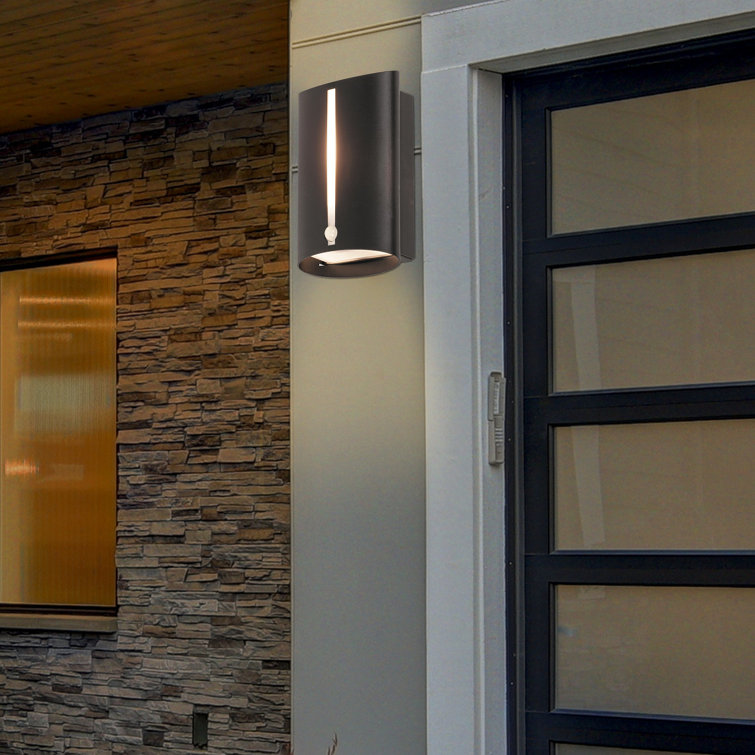 Dakota Fields Outdoor wall sconce Fatih with motion sensor & Reviews